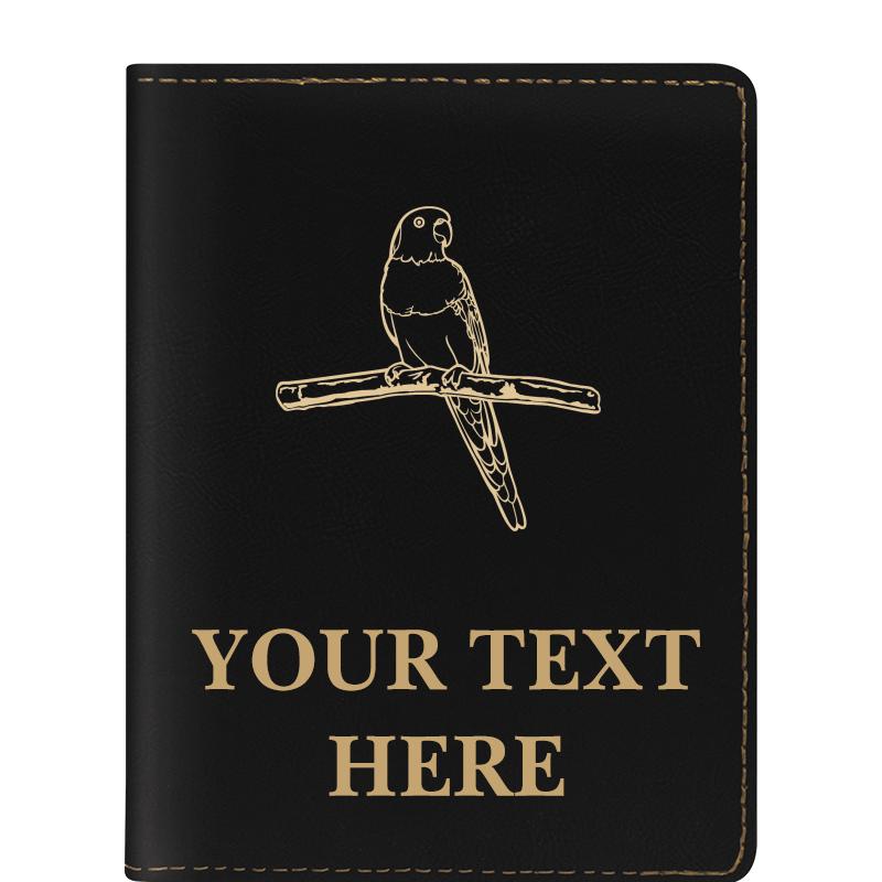 LEATHERETTE PASSPORT HOLDER