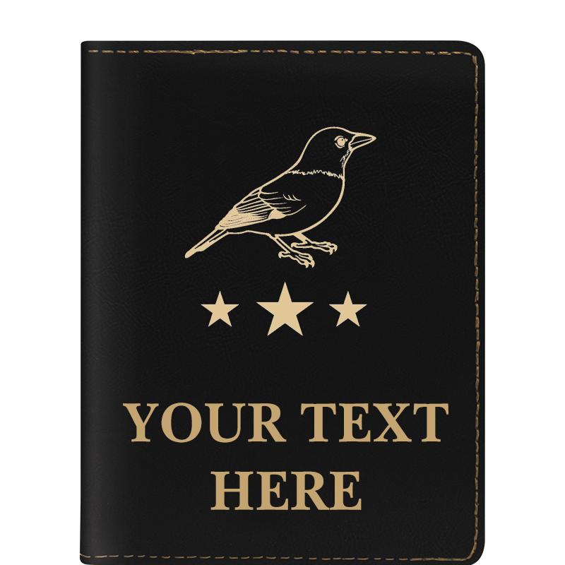 LEATHERETTE PASSPORT HOLDER