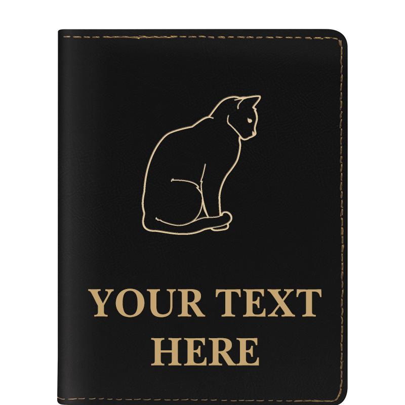 LEATHERETTE PASSPORT HOLDER