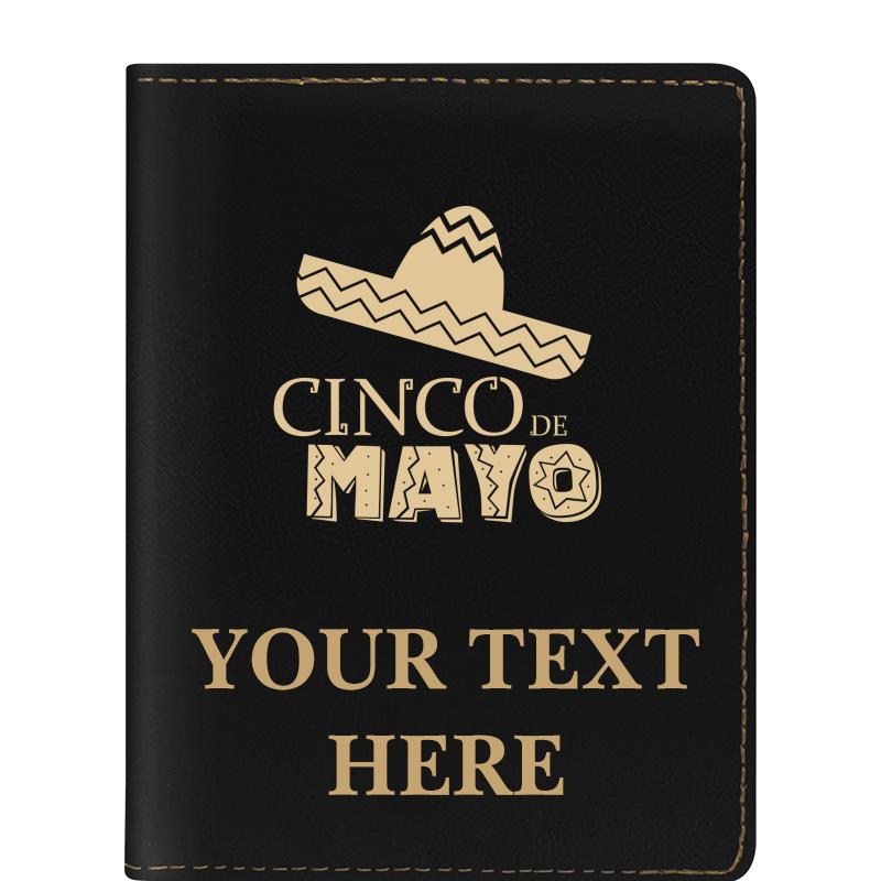 LEATHERETTE PASSPORT HOLDER