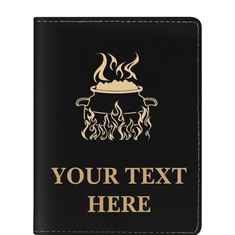 LEATHERETTE PASSPORT HOLDER