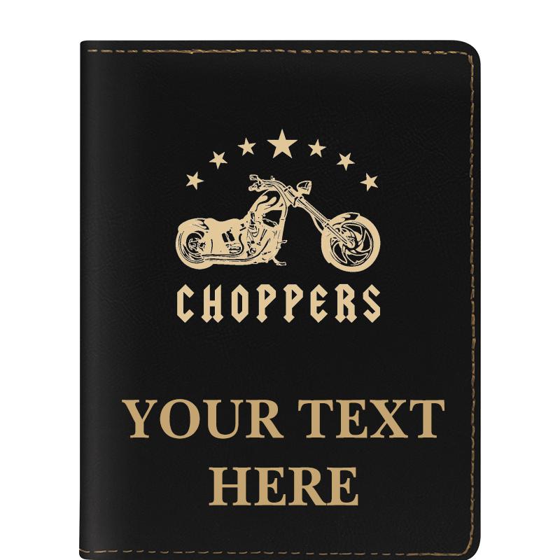 LEATHERETTE PASSPORT HOLDER