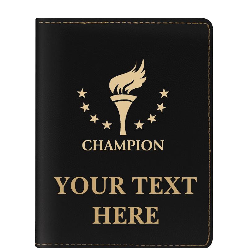 LEATHERETTE PASSPORT HOLDER
