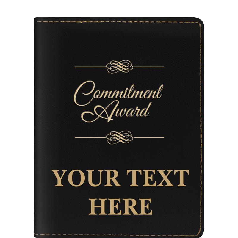 LEATHERETTE PASSPORT HOLDER