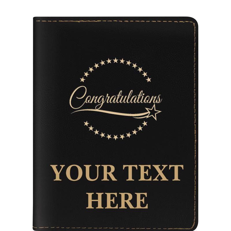 LEATHERETTE PASSPORT HOLDER