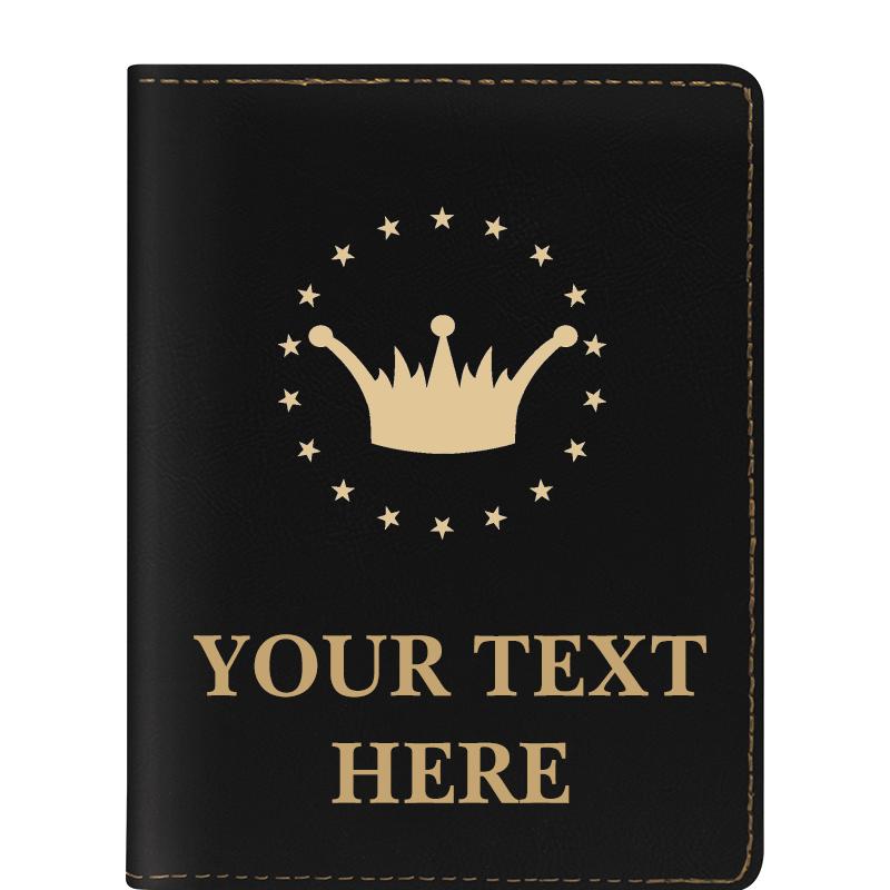 LEATHERETTE PASSPORT HOLDER