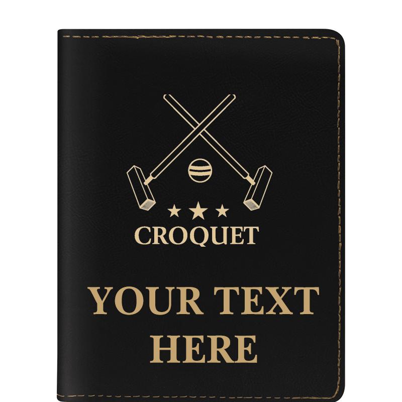 LEATHERETTE PASSPORT HOLDER