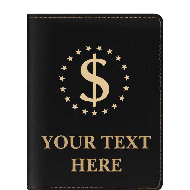 LEATHERETTE PASSPORT HOLDER