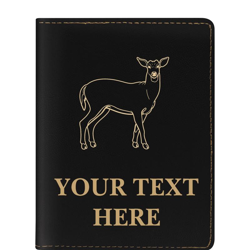LEATHERETTE PASSPORT HOLDER