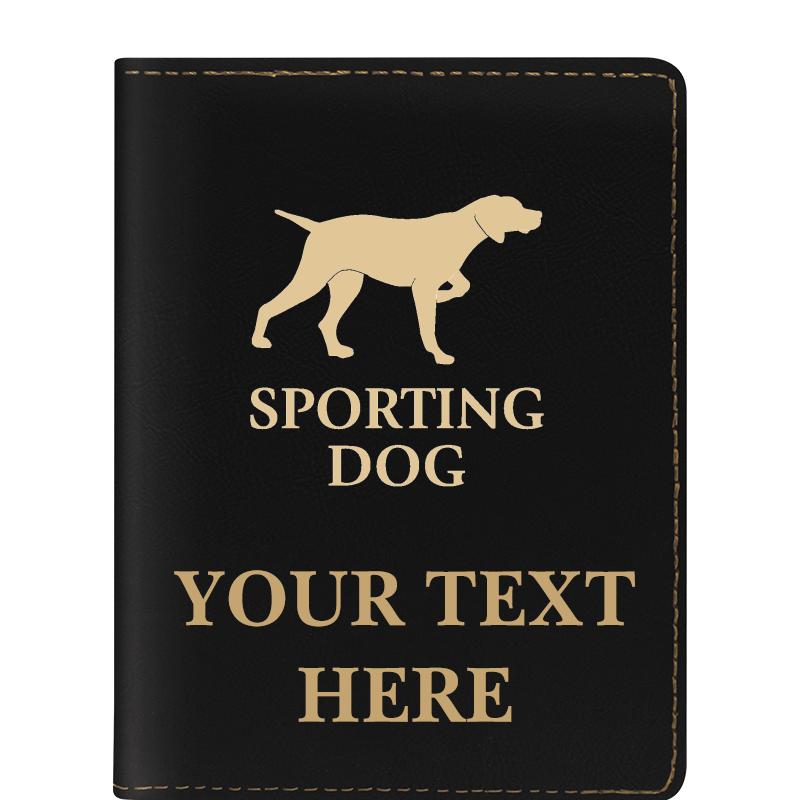 LEATHERETTE PASSPORT HOLDER