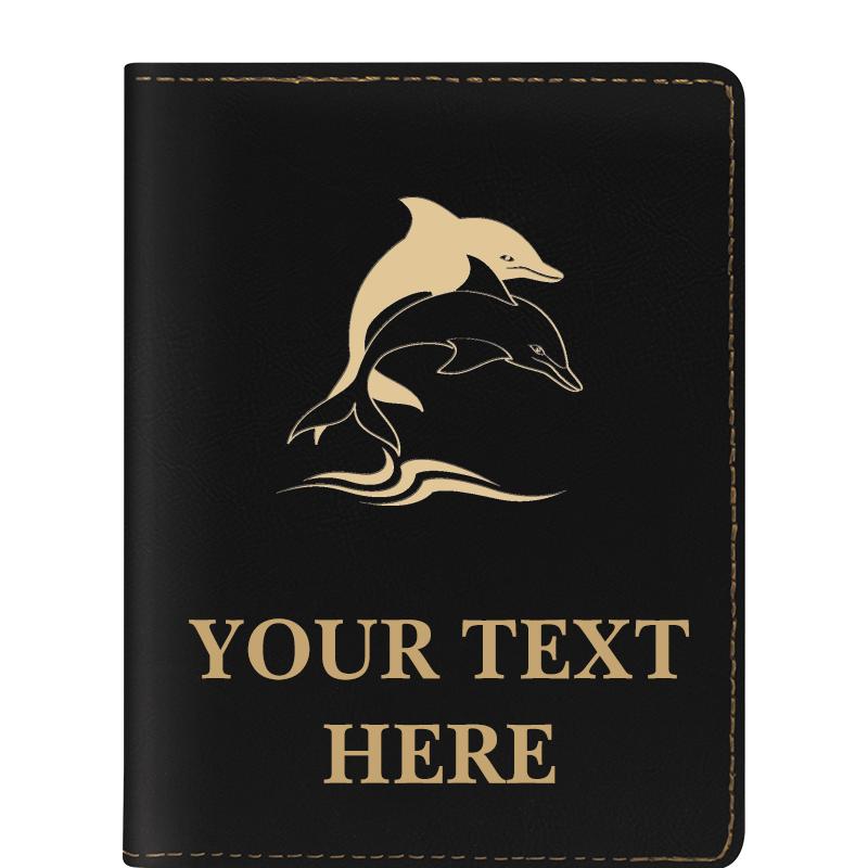 LEATHERETTE PASSPORT HOLDER