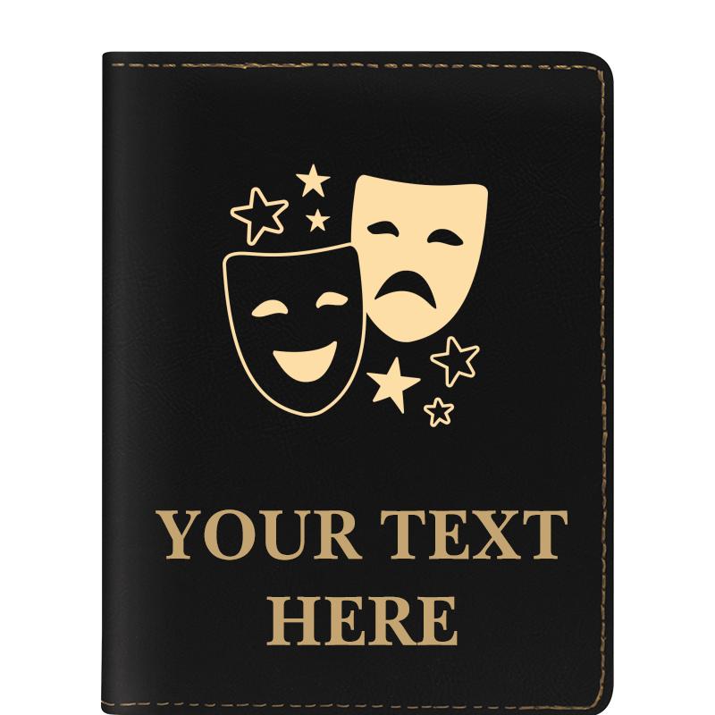 LEATHERETTE PASSPORT HOLDER