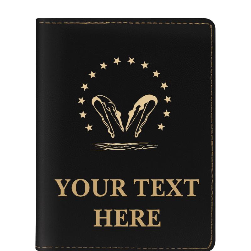LEATHERETTE PASSPORT HOLDER