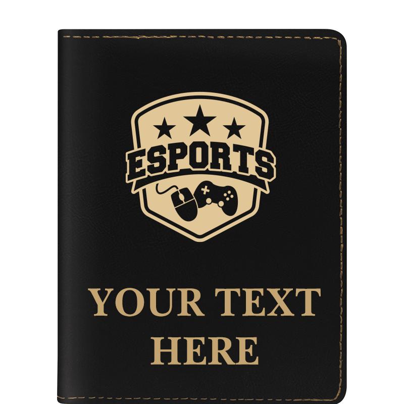 LEATHERETTE PASSPORT HOLDER