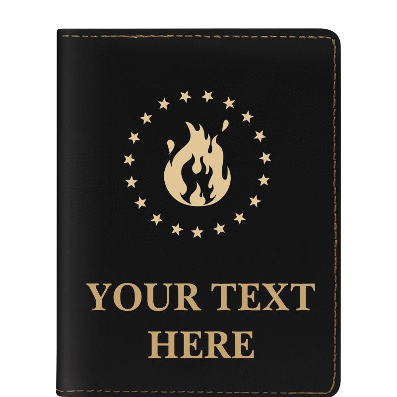 LEATHERETTE PASSPORT HOLDER