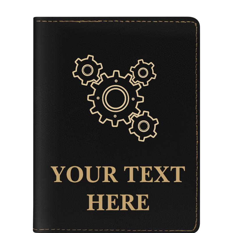 LEATHERETTE PASSPORT HOLDER