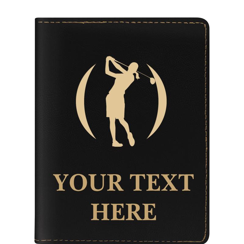 LEATHERETTE PASSPORT HOLDER