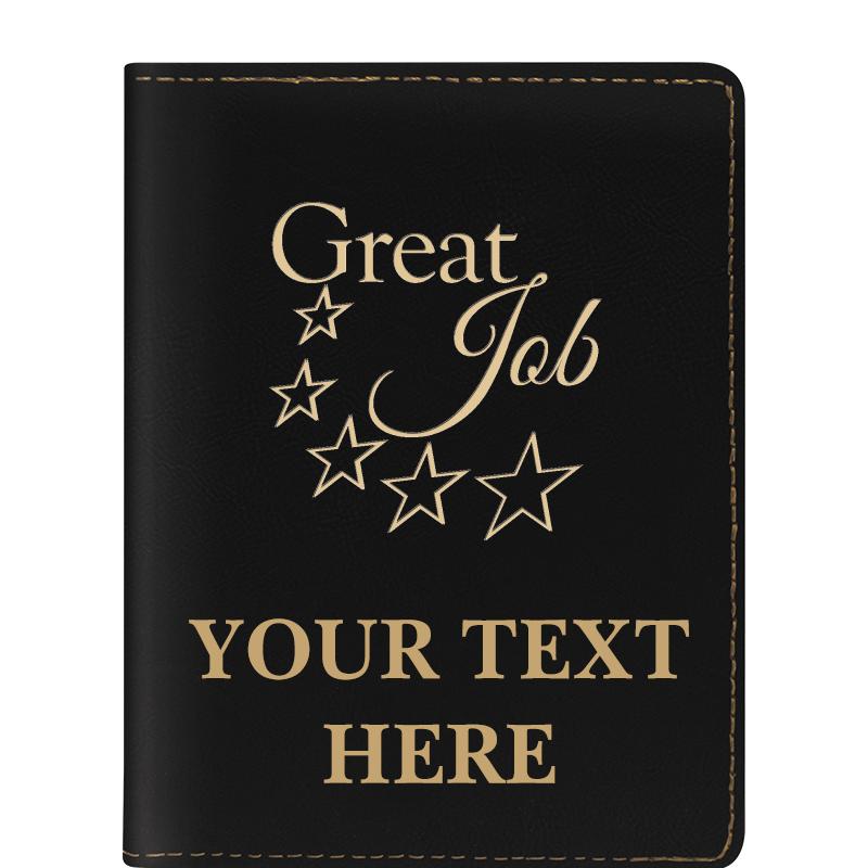 LEATHERETTE PASSPORT HOLDER