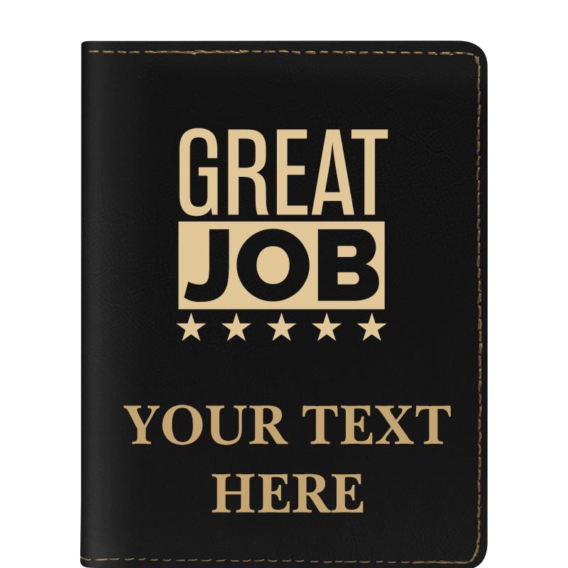 LEATHERETTE PASSPORT HOLDER