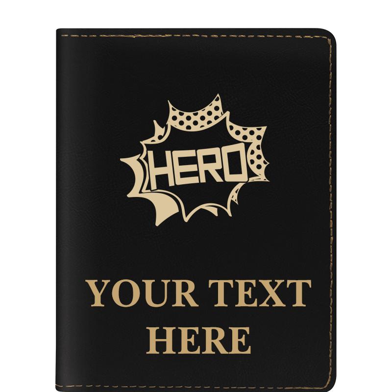 LEATHERETTE PASSPORT HOLDER