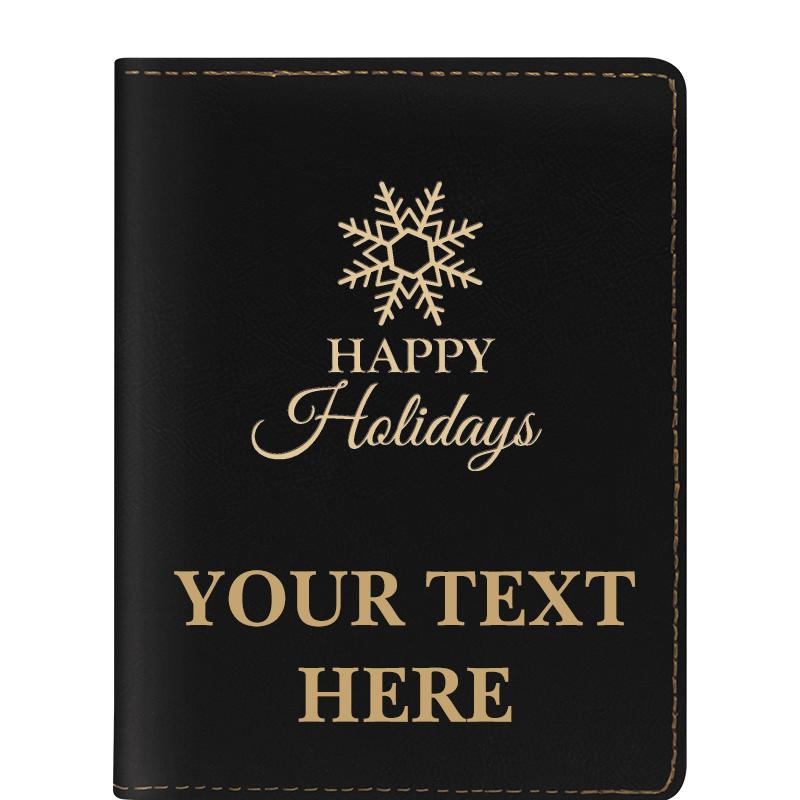 LEATHERETTE PASSPORT HOLDER