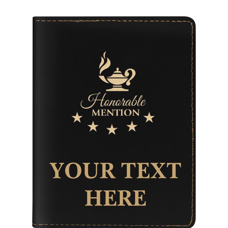 LEATHERETTE PASSPORT HOLDER