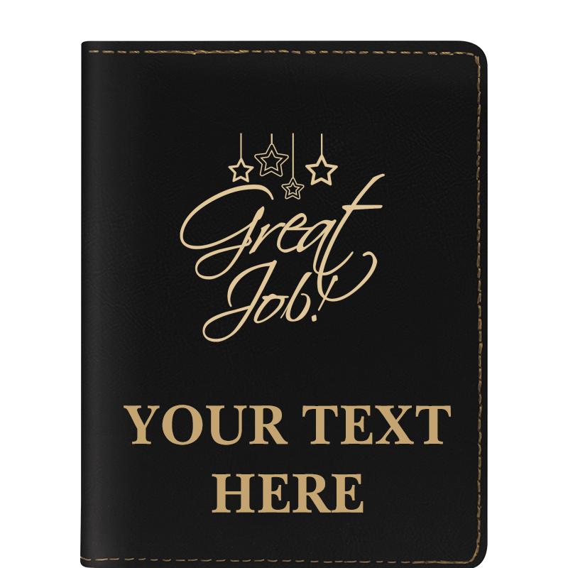 LEATHERETTE PASSPORT HOLDER