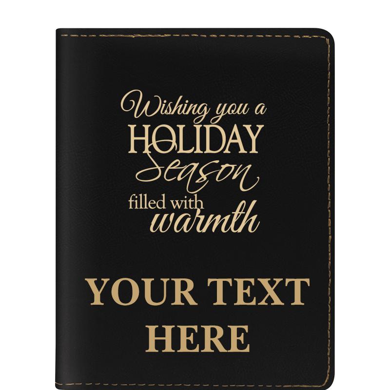 LEATHERETTE PASSPORT HOLDER