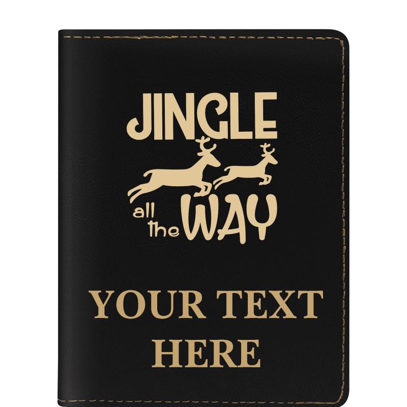 LEATHERETTE PASSPORT HOLDER