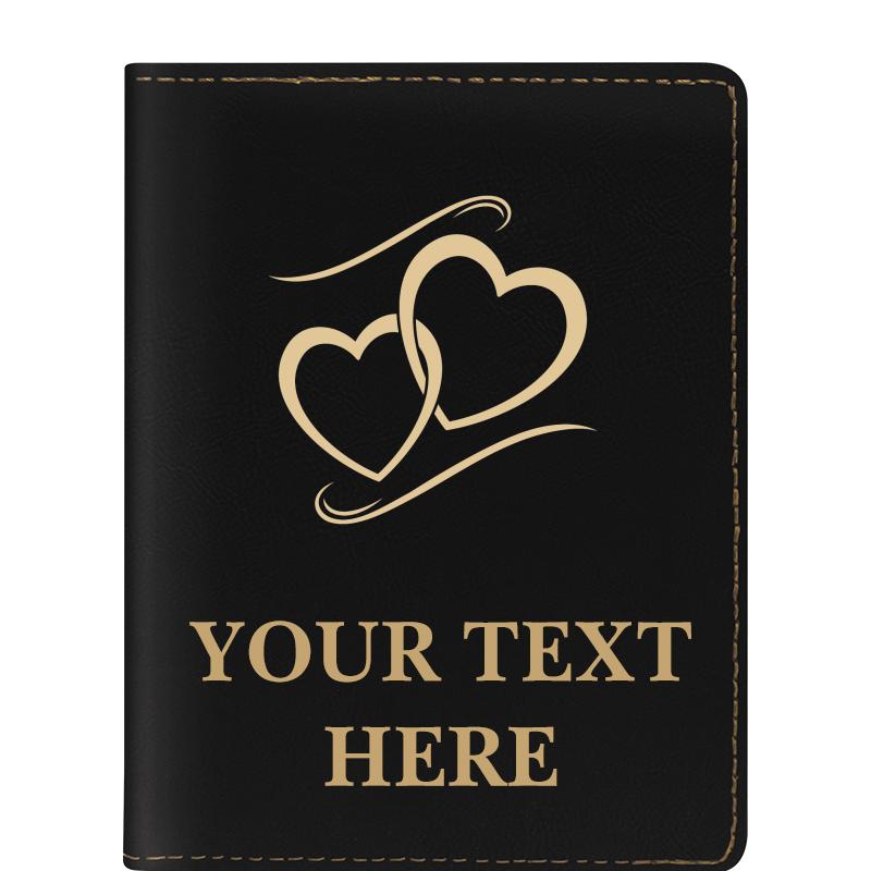 LEATHERETTE PASSPORT HOLDER
