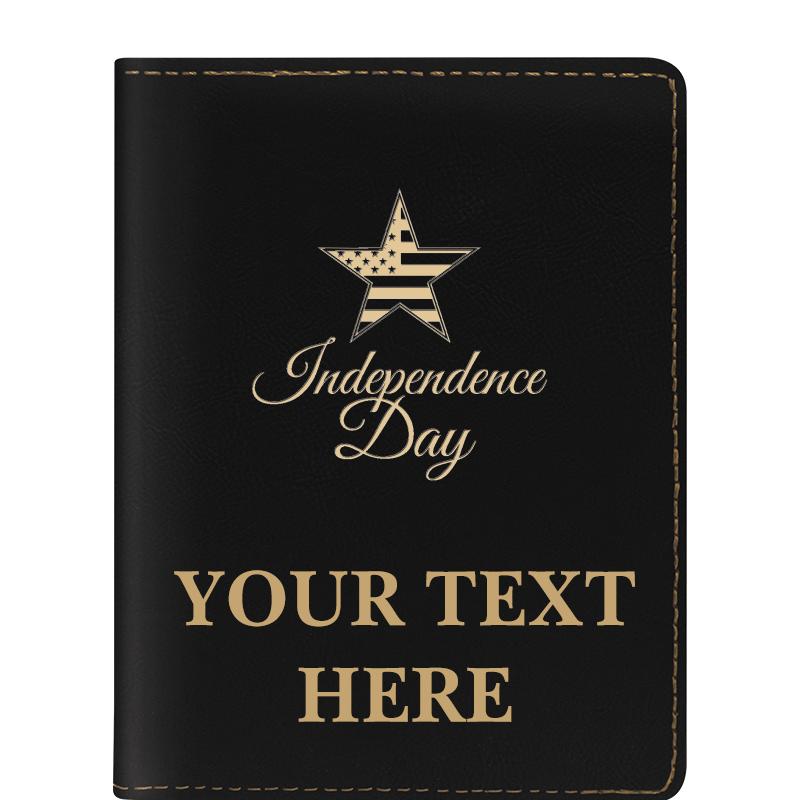 LEATHERETTE PASSPORT HOLDER