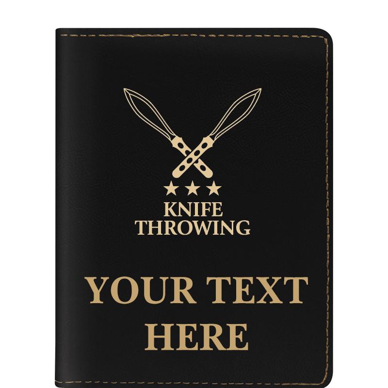 LEATHERETTE PASSPORT HOLDER