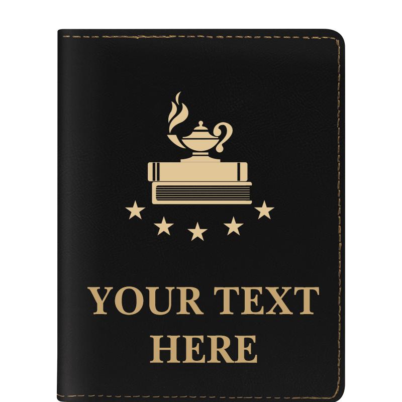 LEATHERETTE PASSPORT HOLDER