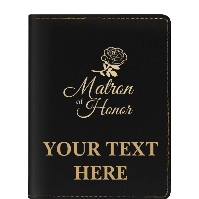 LEATHERETTE PASSPORT HOLDER