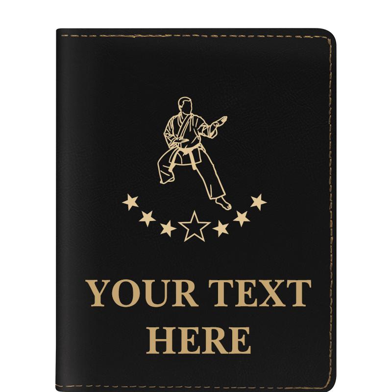 LEATHERETTE PASSPORT HOLDER
