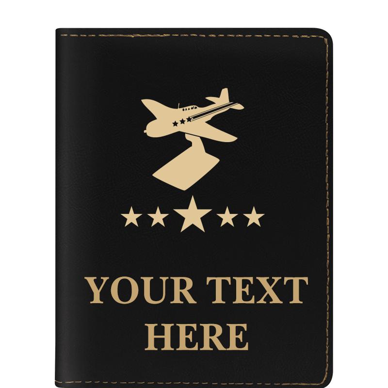LEATHERETTE PASSPORT HOLDER