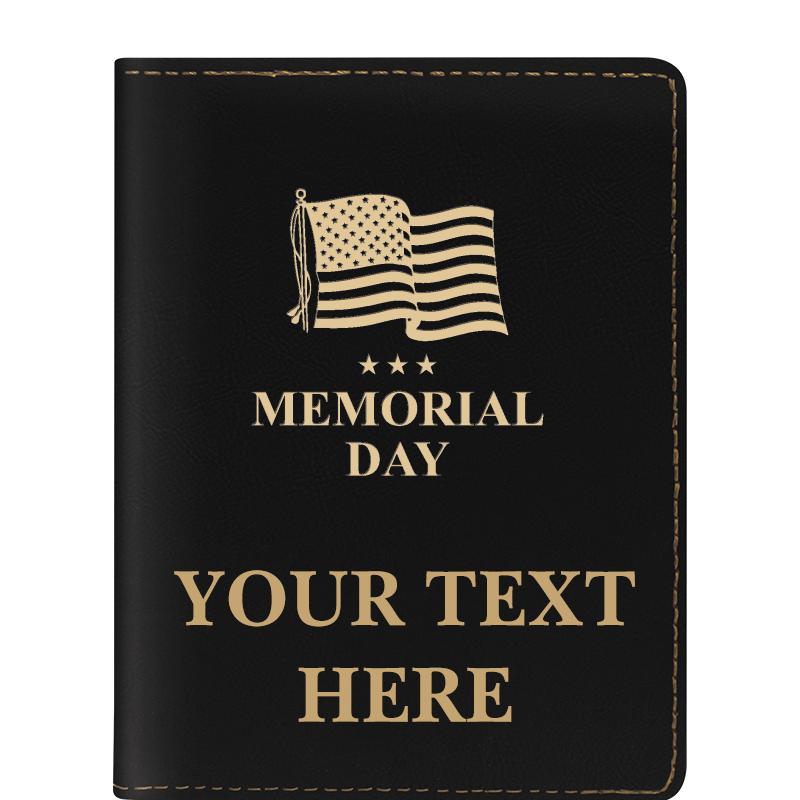 LEATHERETTE PASSPORT HOLDER