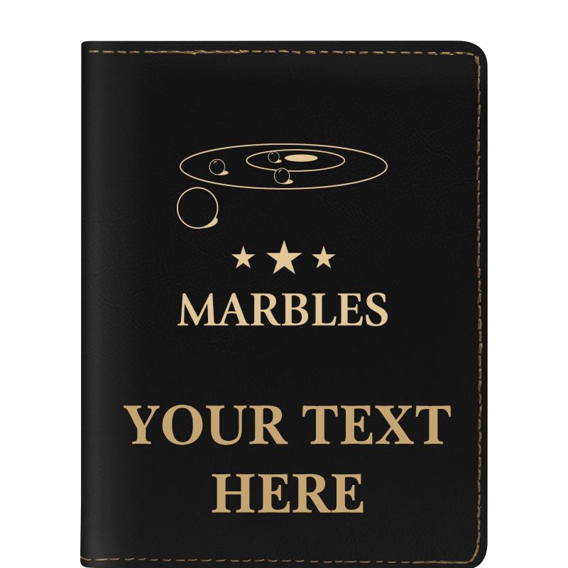 LEATHERETTE PASSPORT HOLDER