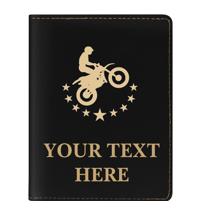 LEATHERETTE PASSPORT HOLDER