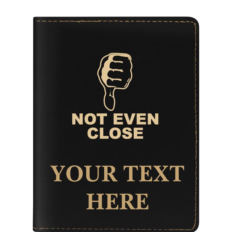 LEATHERETTE PASSPORT HOLDER