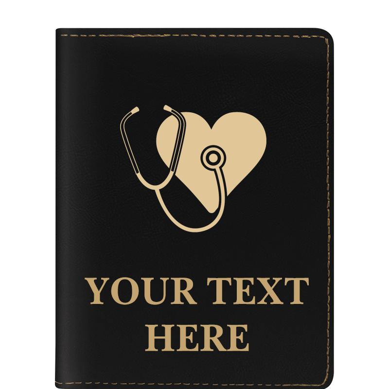 LEATHERETTE PASSPORT HOLDER