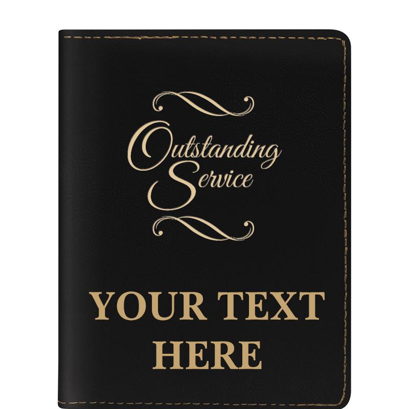 LEATHERETTE PASSPORT HOLDER