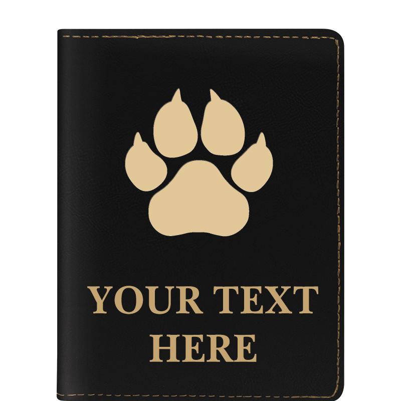 LEATHERETTE PASSPORT HOLDER