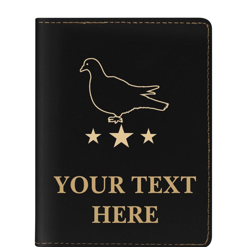 LEATHERETTE PASSPORT HOLDER