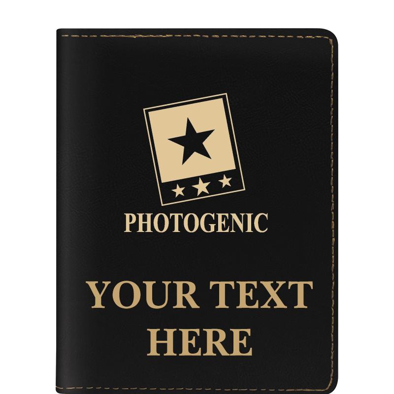 LEATHERETTE PASSPORT HOLDER