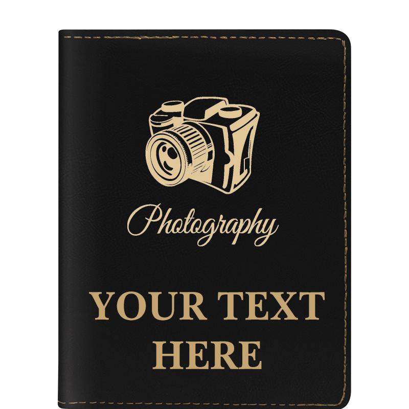 LEATHERETTE PASSPORT HOLDER