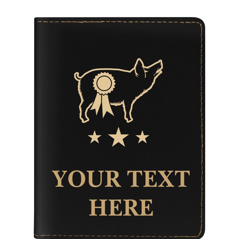 LEATHERETTE PASSPORT HOLDER