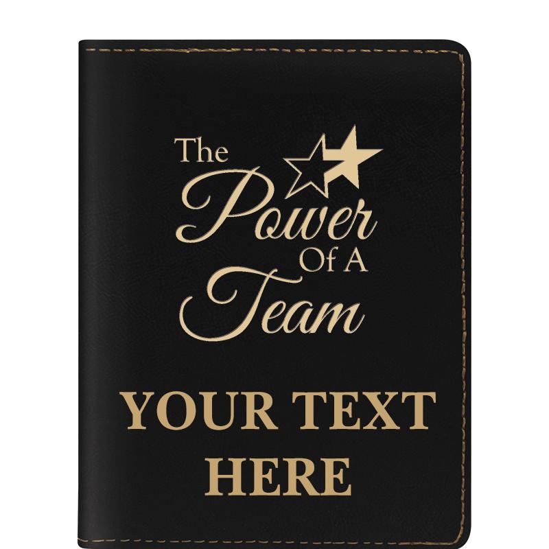 LEATHERETTE PASSPORT HOLDER