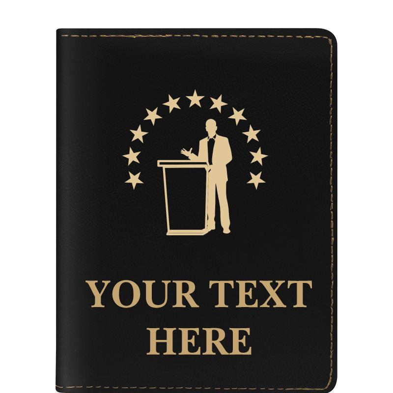 LEATHERETTE PASSPORT HOLDER