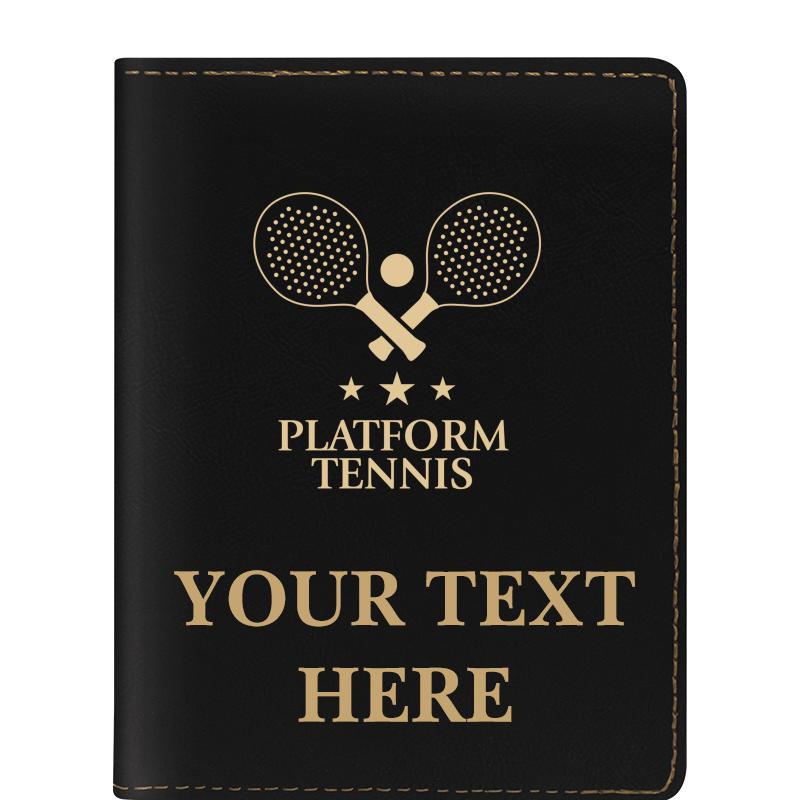 LEATHERETTE PASSPORT HOLDER
